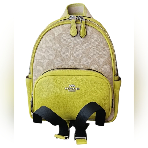 COACH Court Mini Backpack - Picture 2 of 4